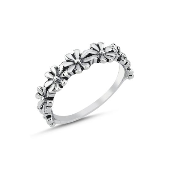 Wholesale Oxidised Daisy Ring