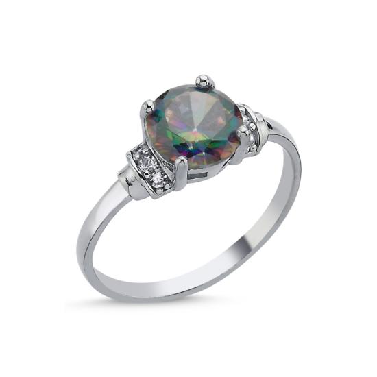 Wholesale Mystic Topaz CZ Ring