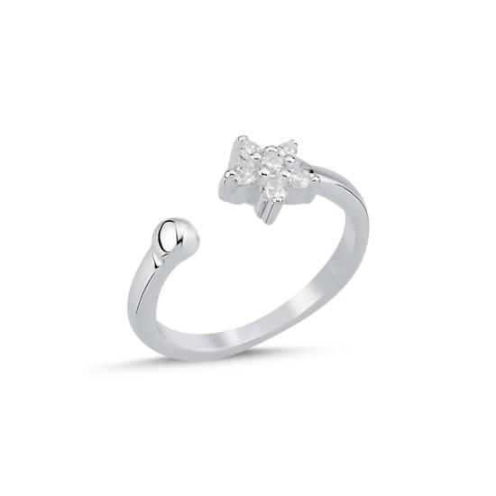 Wholesale Child Ring- Knuckle Ring CZ Adjustable Ring