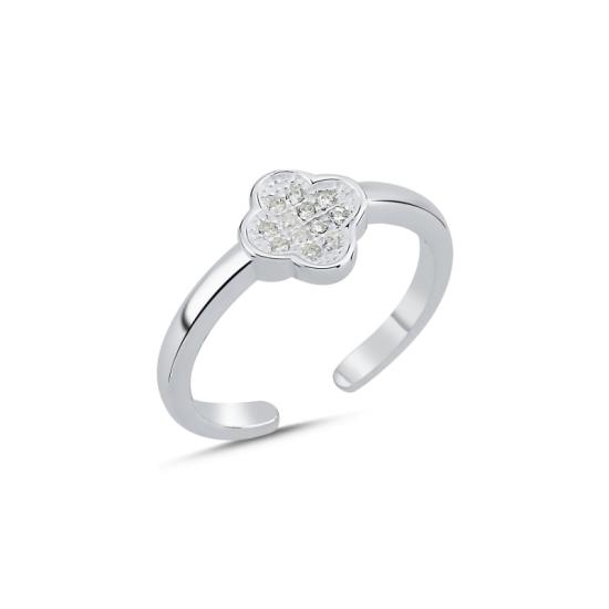 Wholesale Child Ring- Knuckle Ring CZ Adjustable Ring