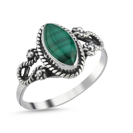 Wholesale Malachite & Ethnic Oxidised Ring