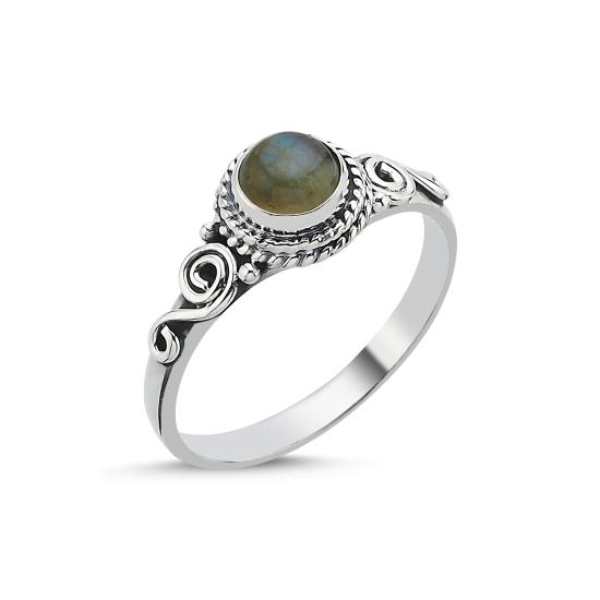 Wholesale Labradorite & Ethnic Oxidised Ring