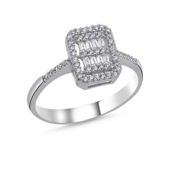 Wholsale Baguette CZ Ring