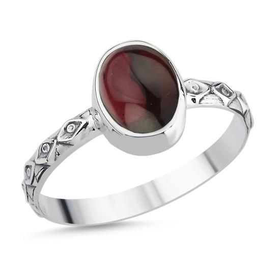 Wholesale Cabachon Ruby Oval & Ethnic Ring