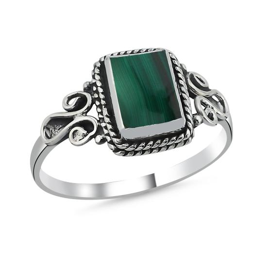 Wholesale Malachite & Ethnic Oxidised Ring