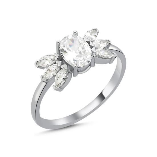 Wholesale Oval Marquise CZ Ring