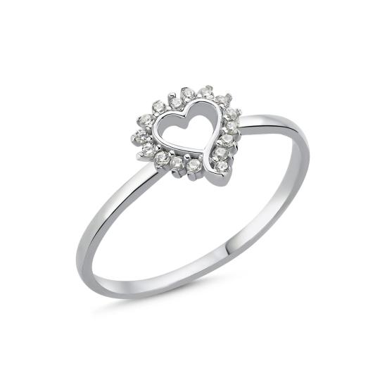 Wholesale Heart CZ Ring