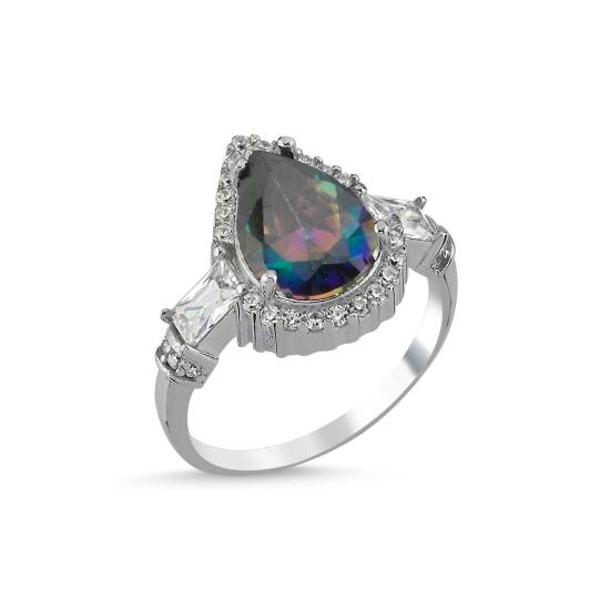 Wholesale Mystic Topaz CZ Ring