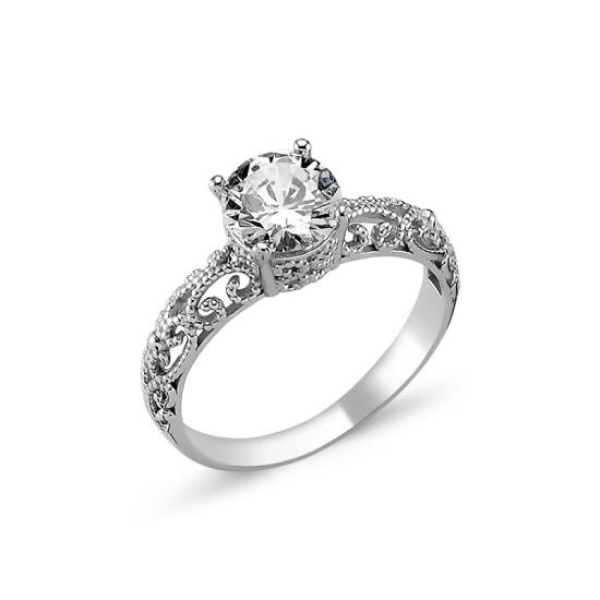 Wholesale CZ Solitaire Ring