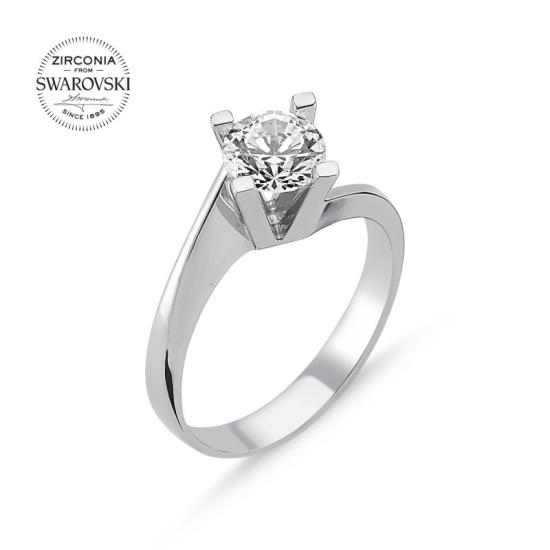 Wholesale Swarovski Zirconia Solitaire Ring