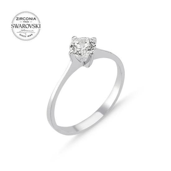 Wholesale Swarovski Zirconia Solitaire Ring