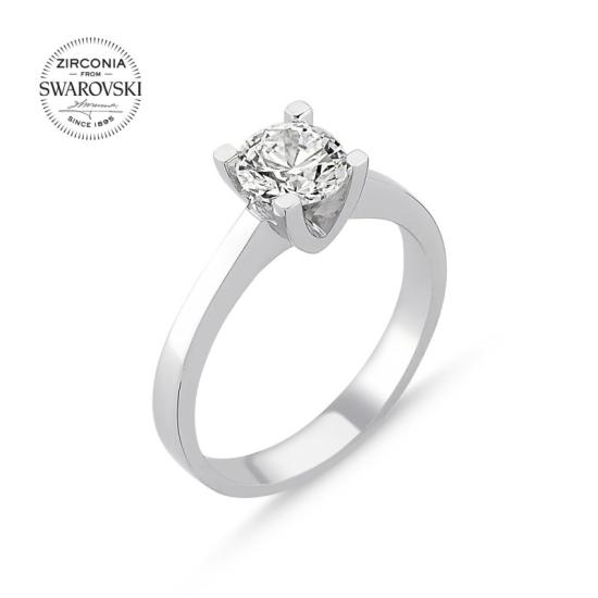 Wholesale Swarovski Zirconia Solitaire Ring