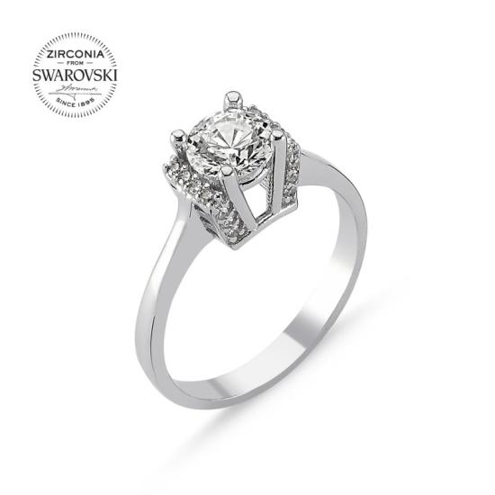 Wholesale Swarovski Zirconia Solitaire Ring