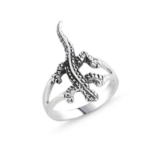 Wholesale Lizard Oxidised Ring