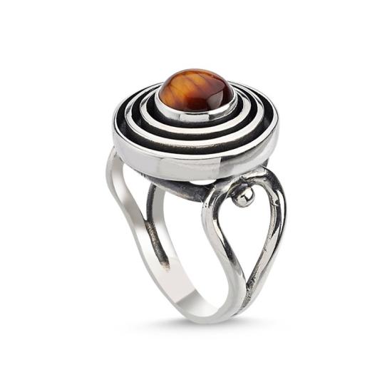 Wholesale Tiger’s Eye Handmade Ring