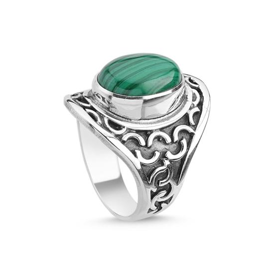 Wholesale Malachite Handmade Ring