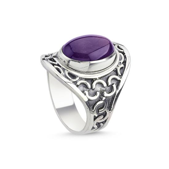 Wholesale Amethyst Handmade Ring