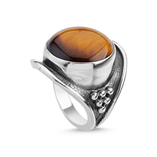 Wholesale Tiger’s Eye Handmade Ring