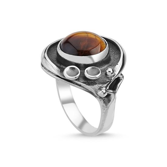 Wholesale Tiger’s Eye Stone Handmade Ring