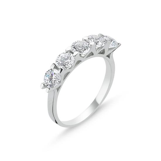 Wholesale CZ Five Stone Ring