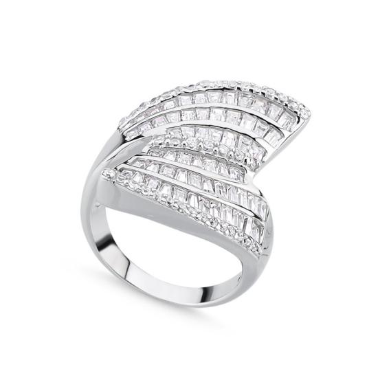 Wholesale CZ Baguette Ring