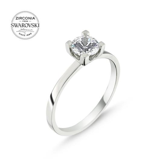 Wholesale Swarovski Zirconia Solitaire Ring