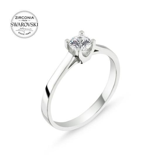 Wholesale Swarovski Zirconia Solitaire Ring