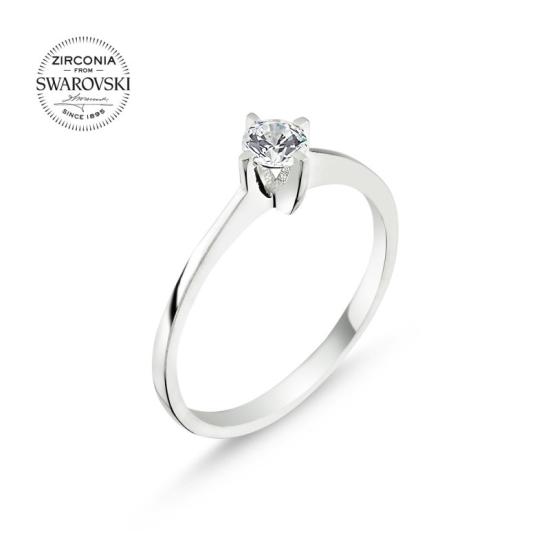 Wholesale Swarovski Zirconia Solitaire Ring