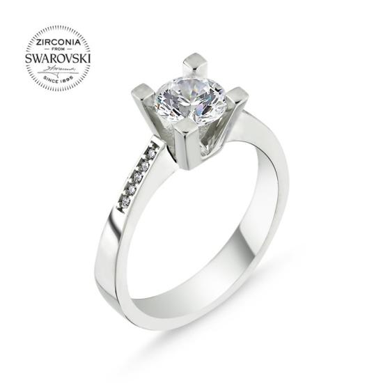 Wholesale Swarovski Zirconia Solitaire Ring