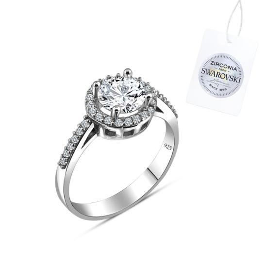 Wholesale Swarovski Zirconia Solitaire Ring