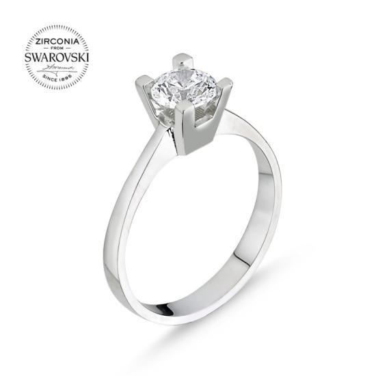 Wholesale Swarovski Zirconia Solitaire Ring