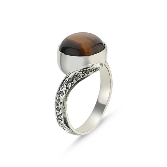 Wholesale Tiger’s Eye Handmade Ring