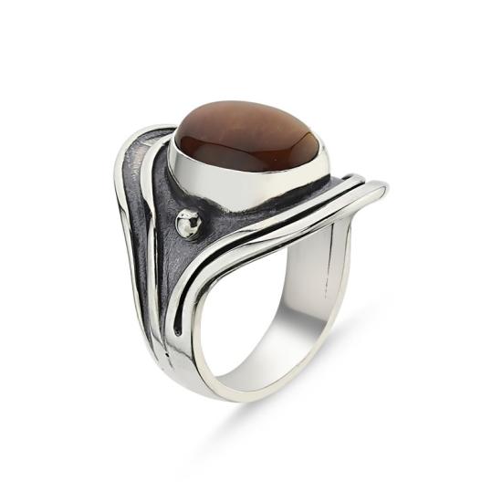 Wholesale Tiger’s Eye Handmade Ring