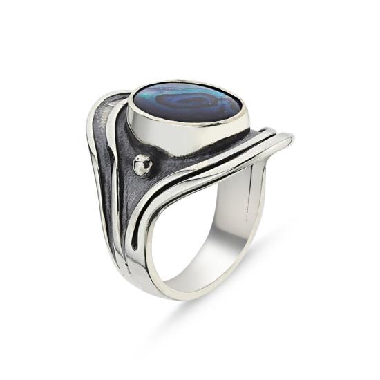 Wholesale Abalone Mother of Pearl Handmade Ring