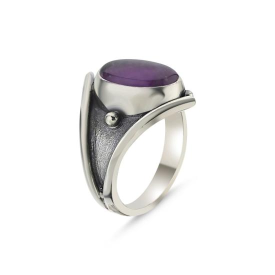 Wholesale Amethyst Handmade Ring