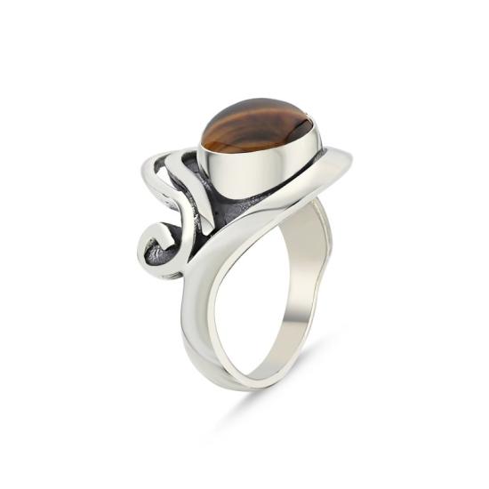 Wholesale Tiger’s Eye Handmade Ring