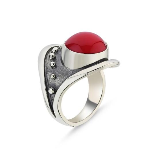 Wholesale Coral Handmade Ring