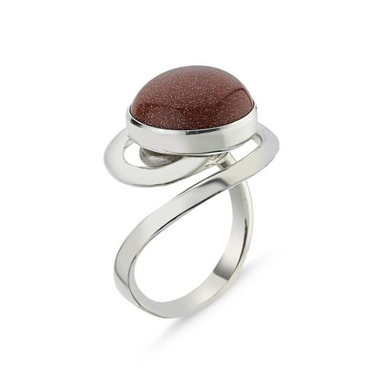 Wholesale Goldstone Handmade Ring