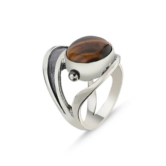 Wholesale Tiger’s Eye Handmade Ring