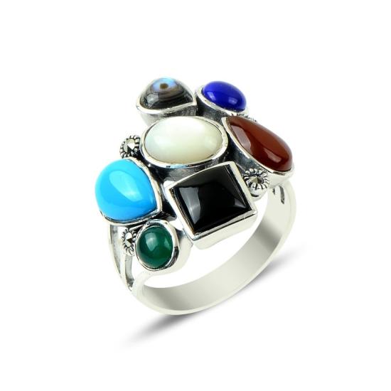 Wholesale Marcasite & Mix Gemstone Ring