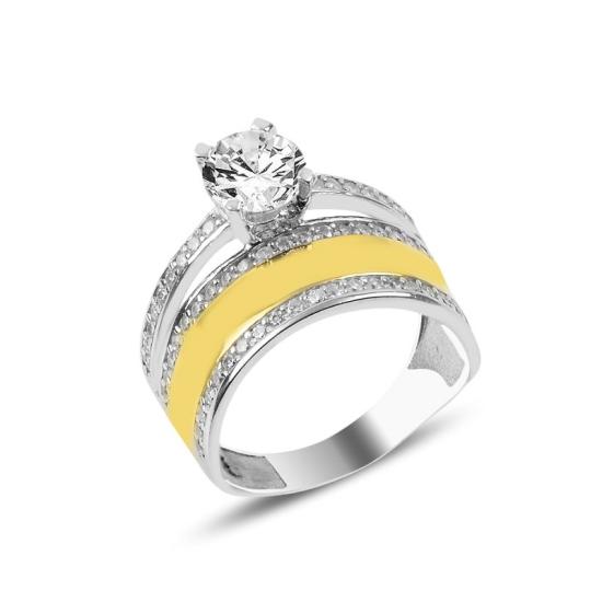 Wholesale CZ Half Eternity & Solitaire Ring