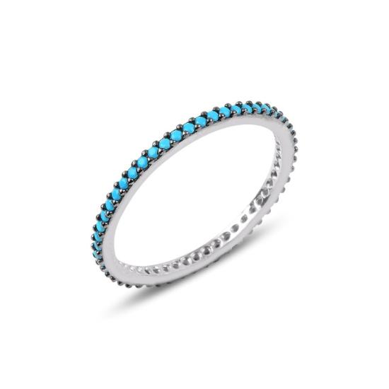 Wholesale Single Row Nano Thin Eternity Ring