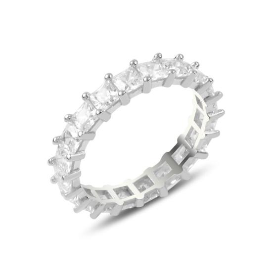 Wholesale Baguette CZ Eternity Ring