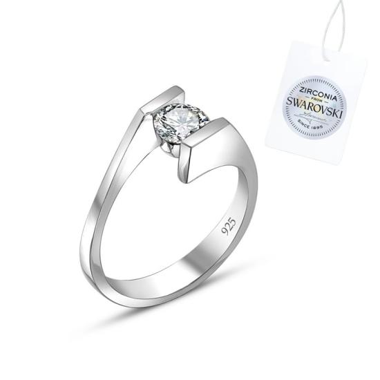 Wholesale Swarovski Zirconia Solitaire Ring