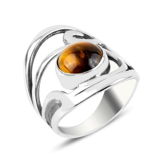 Wholesale Tiger’s Eye Handmade Ring