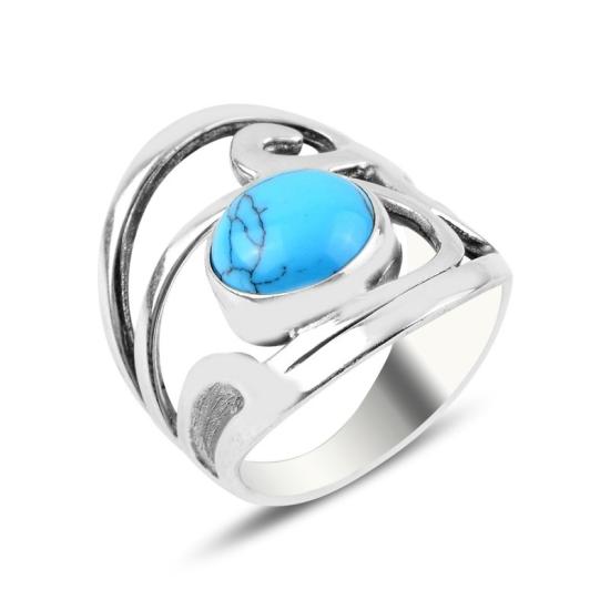 Wholesale Turquoise Stone Handmade Ring