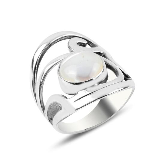 Wholesale Mother of Pearl Stone Handmade Ring