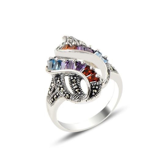 Wholesale Marcasite & Baguette CZ Ring