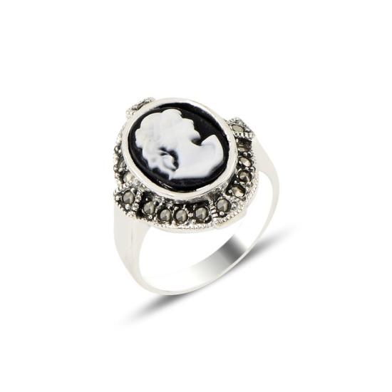 Wholesale Marcasite Cameo Ring