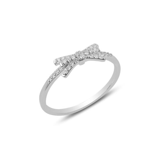 Wholesale CZ Ribbon Ring